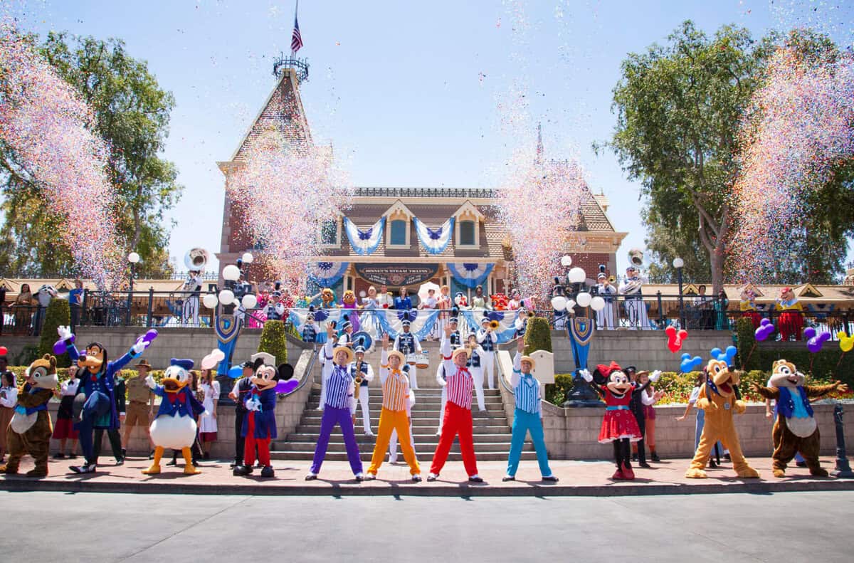 VIDEO: Disneyland celebrates 61st anniversary with mini-parade, special ...