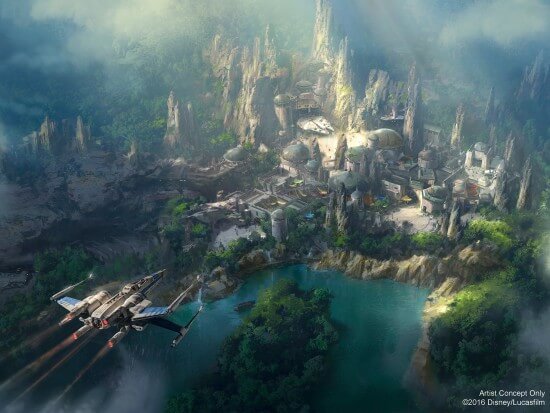Star Wars Land Concept Art