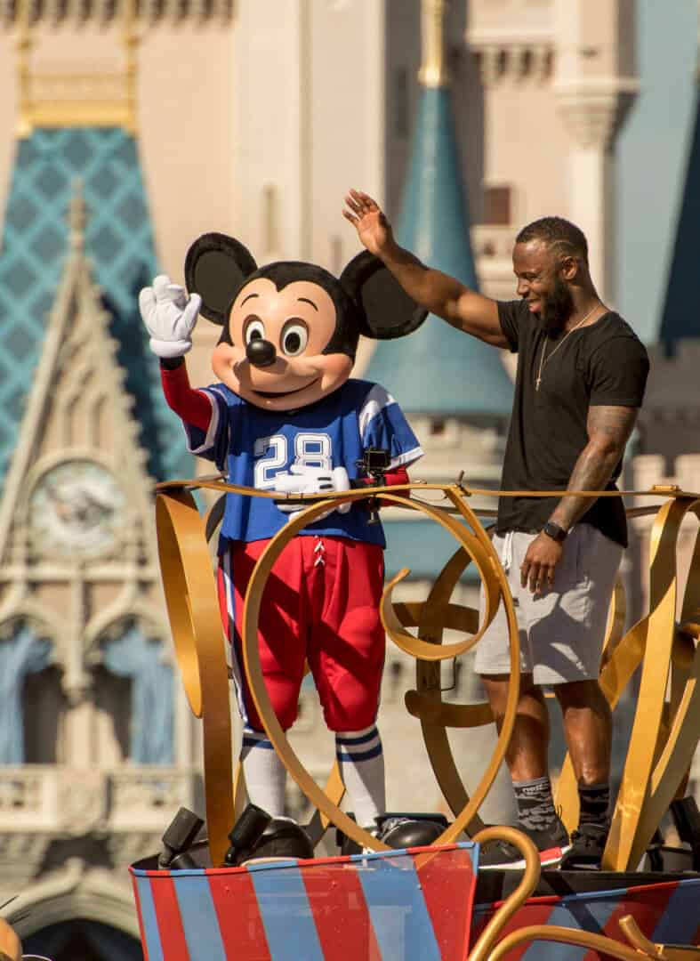 James White Super Bowl Parade