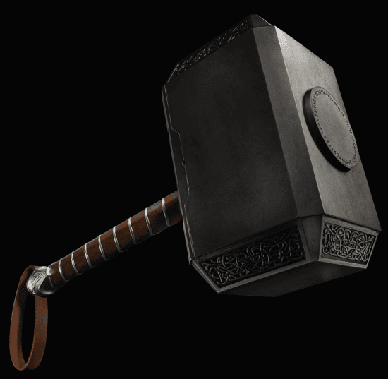 MARVEL LEGENDS SERIES THOR MJOLNIR (1)