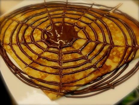 Spiderman Nutella Crepe