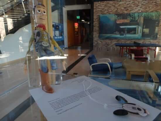 This Woody doll and the letter accompanying it made for a very touching tribute.