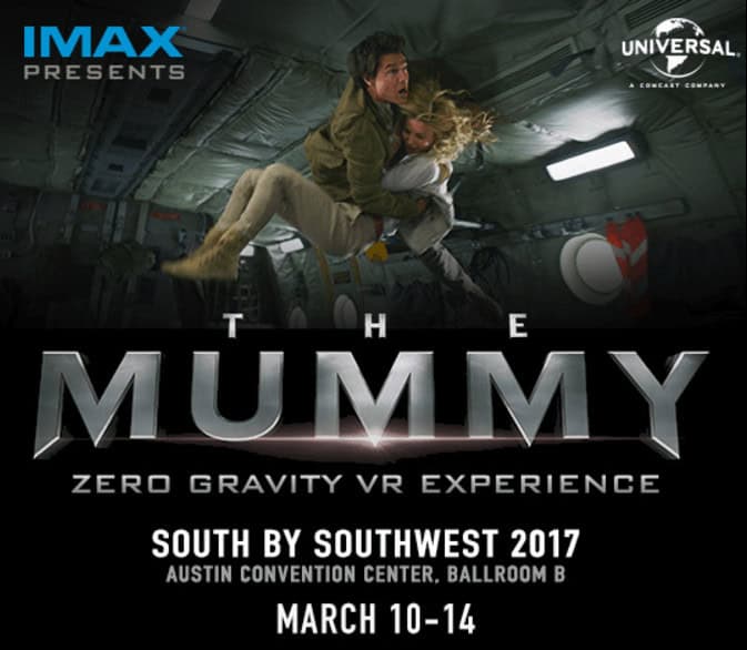 The Mummy Zero Gravity VR Experience