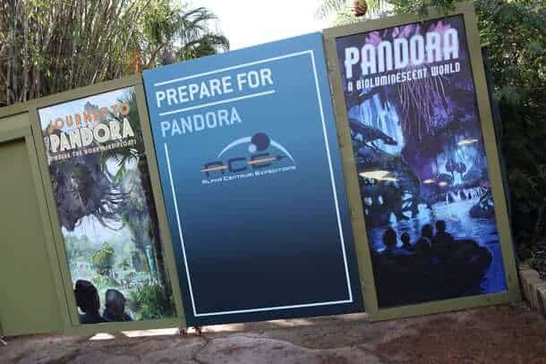 Pandora Construction Walls