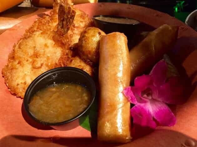 Volcano Bay PuPu Platter