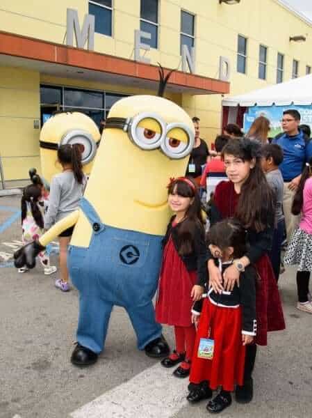 Universal Studios Hollywood's annual "Christmas in Spring" event.